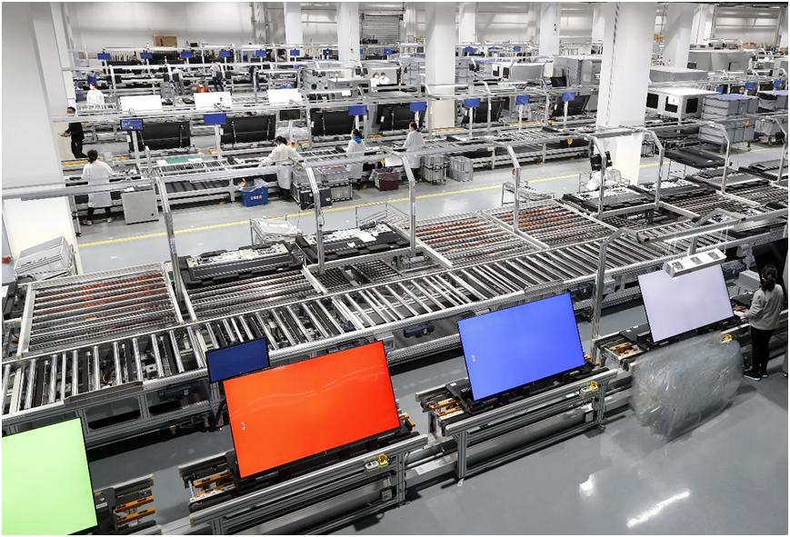 智慧賦能，標(biāo)桿引領(lǐng) 長虹智慧顯示工廠入選“2022年度智能制造示范工廠”